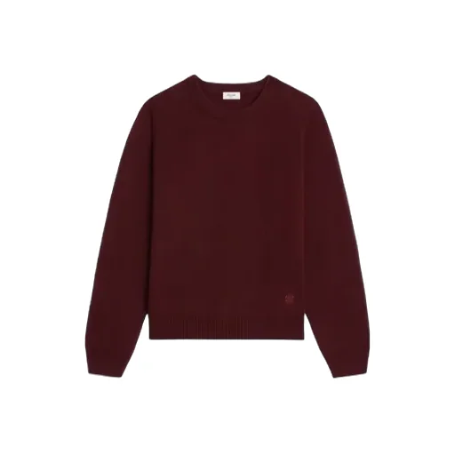 Crew Neck Sweater In Scottish Cashmere