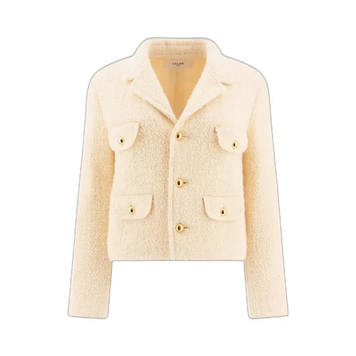 Chasseur Jacket In Mohair Wool Tweed