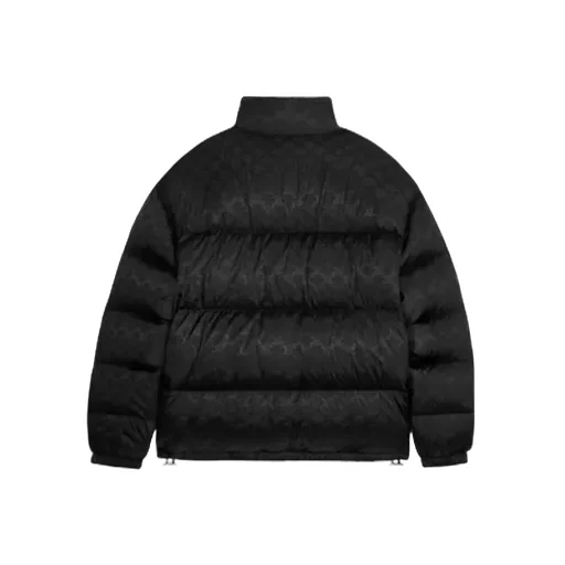 Down Jacket In Triomphe Nylon Jacquard