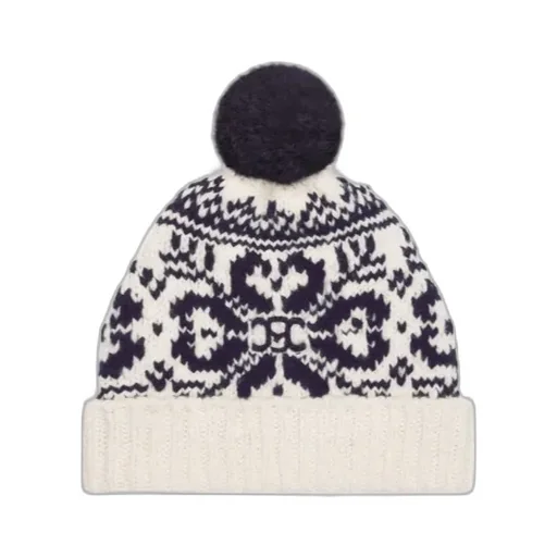 Beanie In Fair Isle Wool