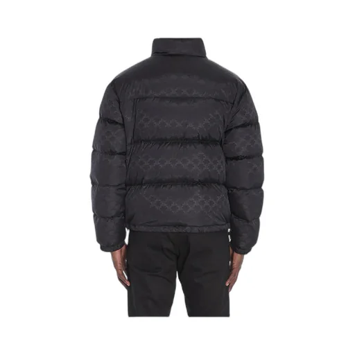 Down Jacket In Triomphe Nylon Jacquard