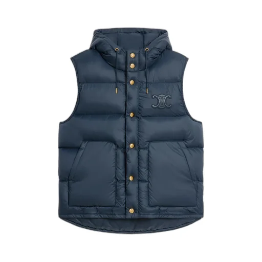 Oversized Sleeveless Down Jacket