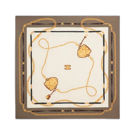 Square In Coat Of Arms Silk Twill