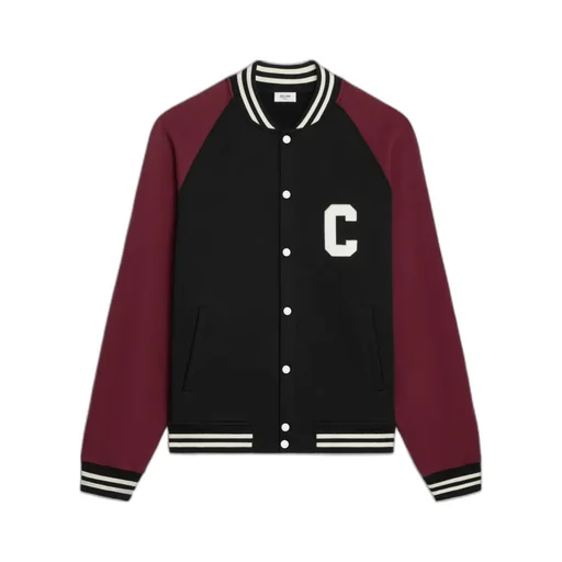 Teddy Jacket In College Fleece