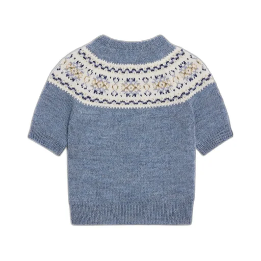 Triomphe Fair Isle Wool Sweater