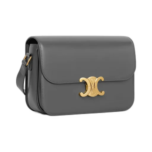 Classique Triomphe Bag In Shiny Calfskin