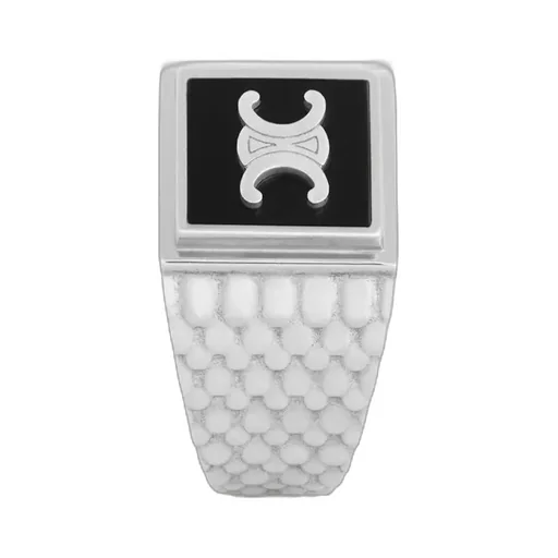 Triomphe Python Signet Ring