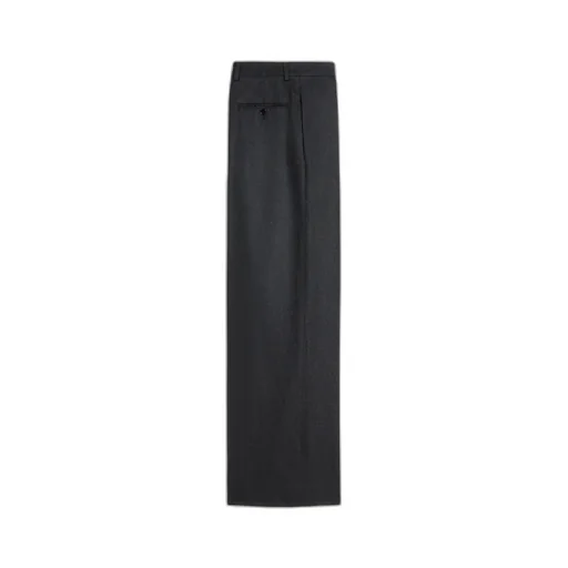 Double-Pleated Casual Pants
