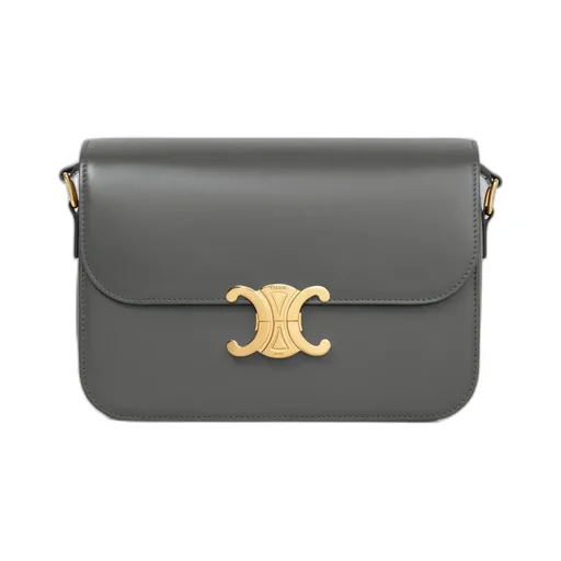 Classique Triomphe Bag In Shiny Calfskin