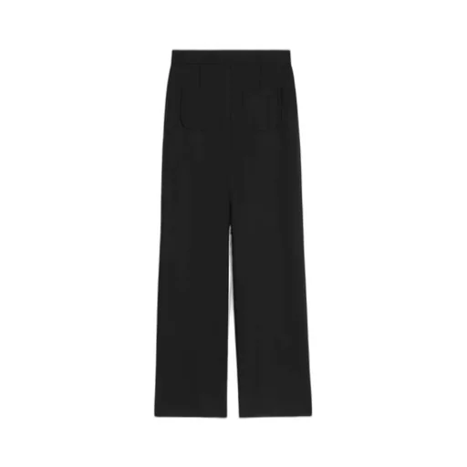 Pants With Gourmettes In Mohair Wool