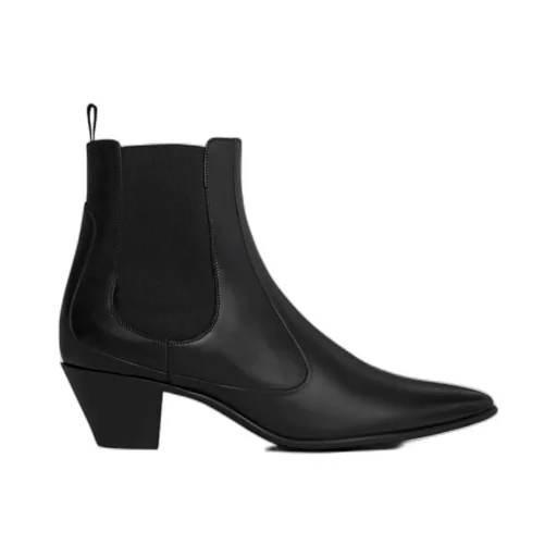 Hector Chelsea Boot In Shiny Calfskin