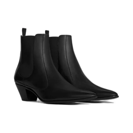 Hector Chelsea Boot In Shiny Calfskin
