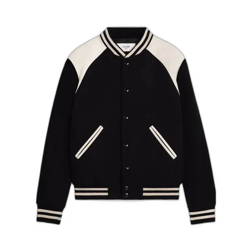 Classic Teddy Jacket In Textured Wool