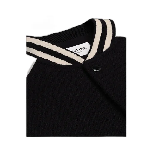 Classic Teddy Jacket In Textured Wool