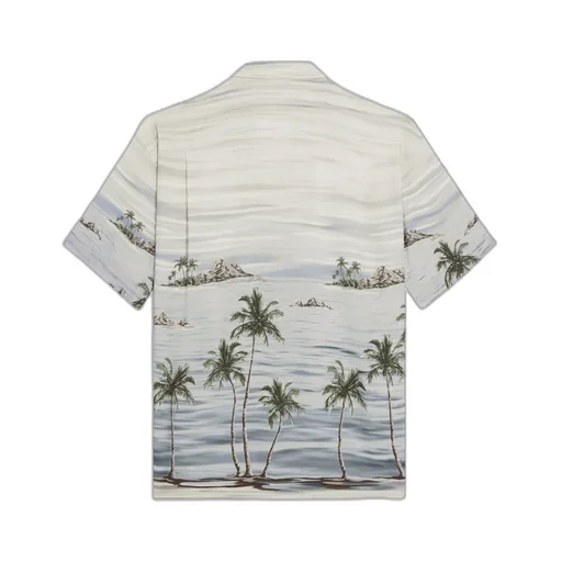 Hawaiian Shirt In Printed Viscose
