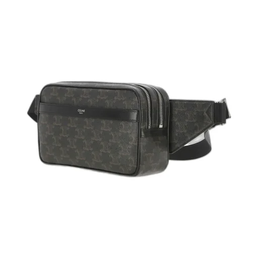 Belt Bag In Triomphe Canvas And Calfskin