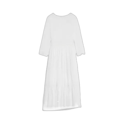 Maxi Dress In Cotton Twill