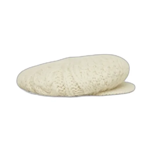 Beret In Aran Mohair Wool