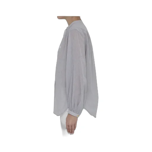 Romy Blouse In Striped Cotton Voile