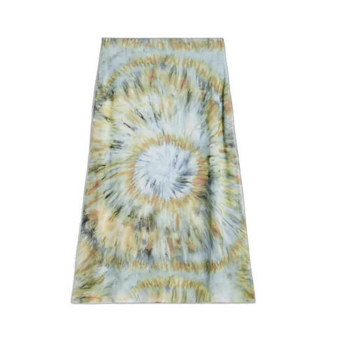 Midi Skirt In Silk Georgette