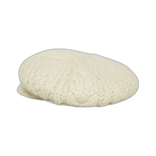 Beret In Aran Mohair Wool
