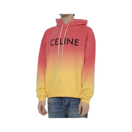 Loose Hoodie In Cotton Fleece