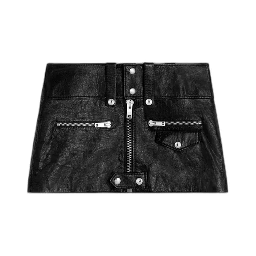 Mini Skirt In Soft Lambskin