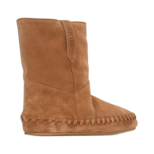 Suede Short Boots