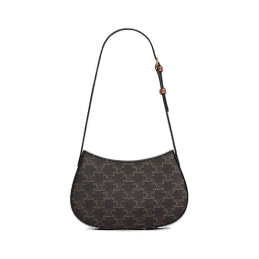 Medium Tilly Bag In Triomphe Canvas And Calfskin
