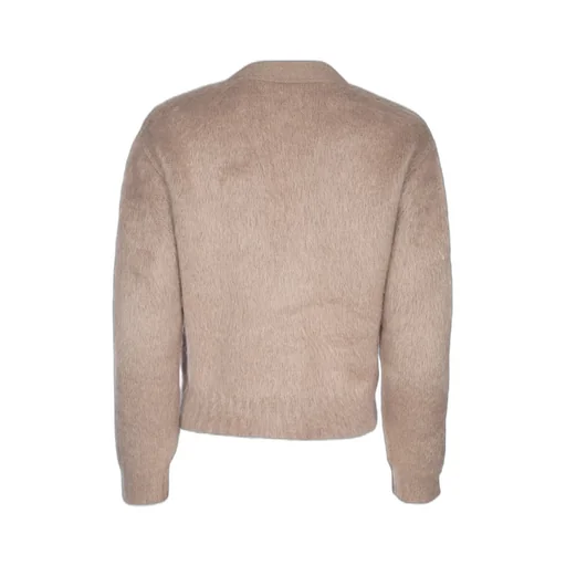 Cardigan Jacket In Brushed Mohair