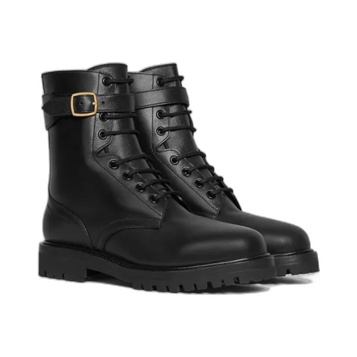 Round-Head Short Boots
