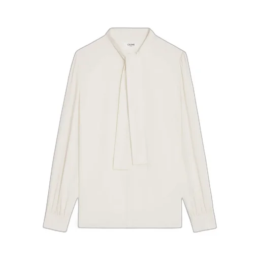 LavalliÈRe Blouse In Silk Crepe And Acetate