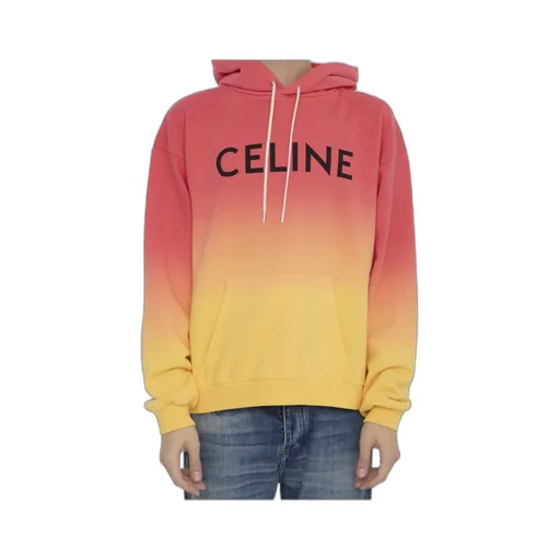 Loose Hoodie In Cotton Fleece