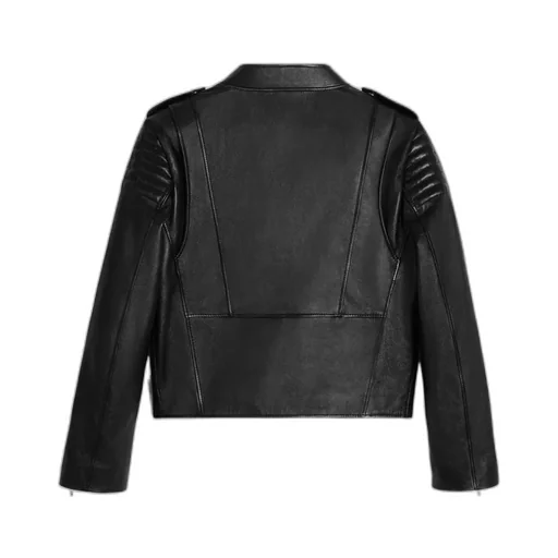 Racer Blouson Jacket In Soft Lambskin