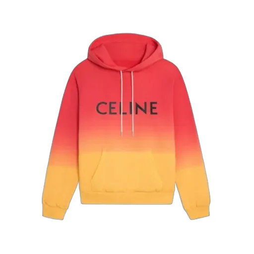 Loose Hoodie In Cotton Fleece