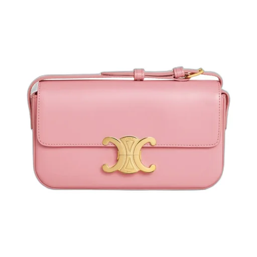 Claude Shoulder Bag In Shiny Calfskin