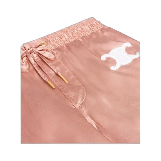 Triomphe Athletic Pants In Satin