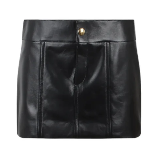 Mini Skirt In Soft Lambskin