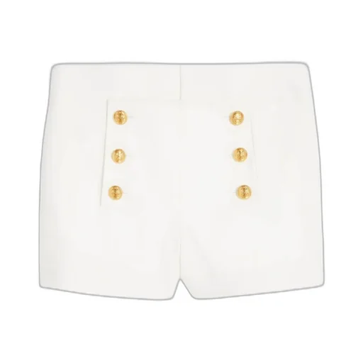 Yachting Mini Shorts In Cotton Twill
