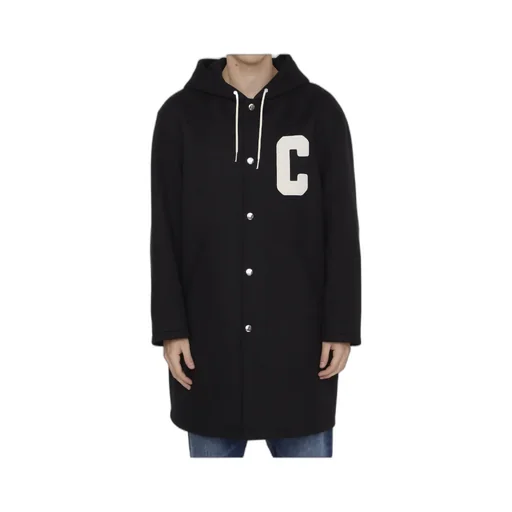 College Parka In Double Face Wool