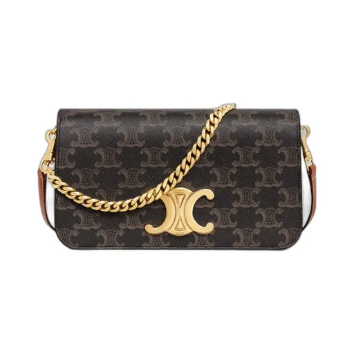 Multipochette In Triomphe Canvas And Calfskin