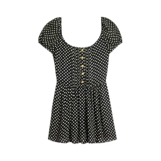 Mini Dress In Silk Georgette