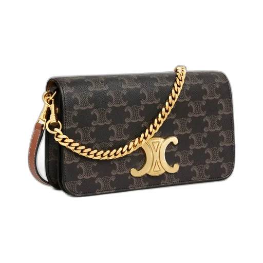 Multipochette In Triomphe Canvas And Calfskin