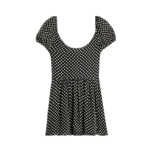 Mini Dress In Silk Georgette