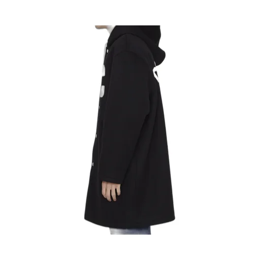 College Parka In Double Face Wool
