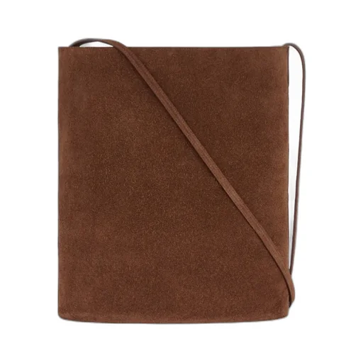 Bucket In Suede Calfskin With Triomphe Embossed