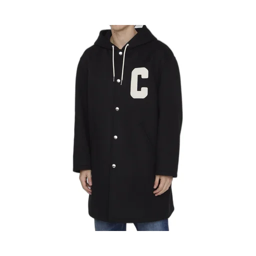College Parka In Double Face Wool