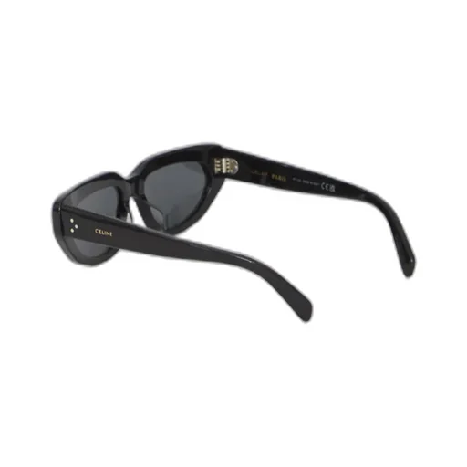 Black Frame 52 Sunglasses In Acetate