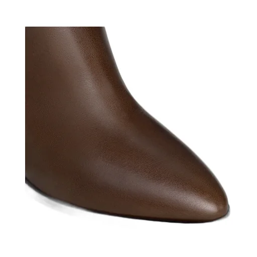 Riding Boot With Triomphe Celine Wiltern In Calfskin