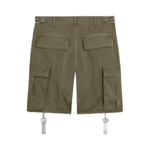 Shorts With Celine Straps In Cotton